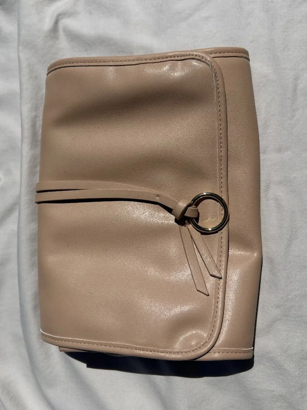 Lancome - Peach Fold Up Cosmetics Bag